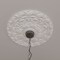 Ekena Millwork Spring Leaf Ceiling Medallion (Canopies up to 5 5/8"), 19 7/8"OD x 3 5/8"ID x 1 1/4"P, Primed White CM19SP - alternate 9